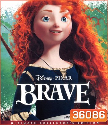 4K - Brave (2012) นักรบสาวหัวใจมหากาฬ - แผ่นการ์ตูน 4K UHD