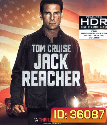 4K - Jack Reacher (2012) ยอดคนสืบระห่ำ - แผ่นหนัง 4K UHD
