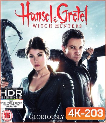 4K - Hansel & Gretel: Witch Hunters (2013) ฮันเซล แอนด์ เกรเทล : นักล่าแม่มดพันธุ์ดิบ - แผ่นหนัง 4K UHD
