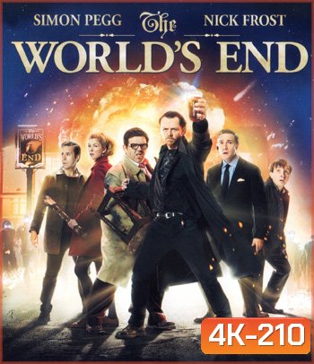 4K - The World's End (2013) ก๊วนรั่วกู้โลก - แผ่นหนัง 4K UHD