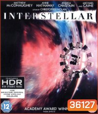 4K - Interstellar (2014) อินเตอร์สเตลลาร์ ทะยานดาวกู้โลก - แผ่นหนัง 4K UHD