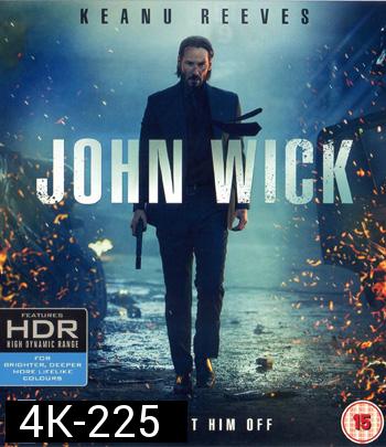 4K - John Wick (2014) จอห์นวิค แรงกว่านรก - แผ่นหนัง 4K UHD