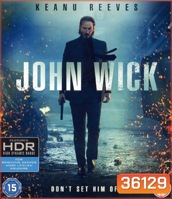 4K - John Wick (2014) จอห์นวิค แรงกว่านรก - แผ่นหนัง 4K UHD