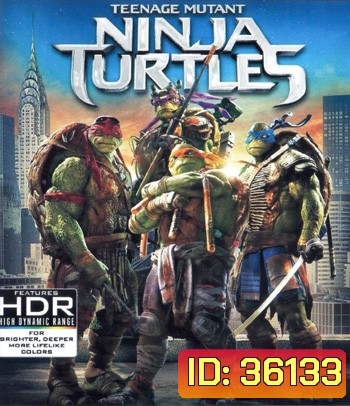 4K - Teenage Mutant Ninja Turtles (2014) เต่านินจา - แผ่นหนัง 4K UHD