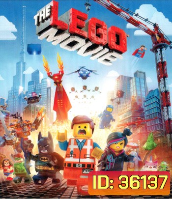 4K - The Lego Movie (2014) เดอะเลโก้ มูฟวี่ - แผ่นการ์ตูน 4K UHD