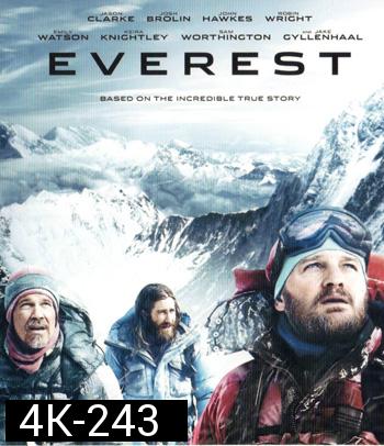 4K - Everest (2015) ไต่ฟ้าท้านรก - แผ่นหนัง 4K UHD
