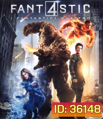 4K - Fantastic Four (2015) แฟนแทสติก โฟร์ - แผ่นหนัง 4K UHD