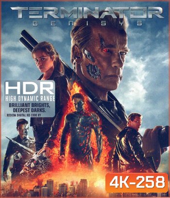 4K - Terminator Genisys (2015) ฅนเหล็ก : มหาวิบัติจักรกลยึดโลก - แผ่นหนัง 4K UHD