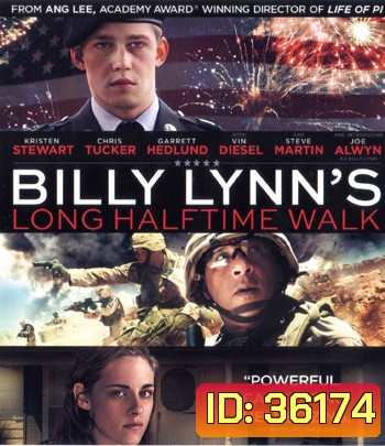 4K - Billy Lynn's Long Halftime Walk (2016) บิลลี่ ลินน์ วีรบุรุษสมรภูมิเดือด - แผ่นหนัง 4K UHD