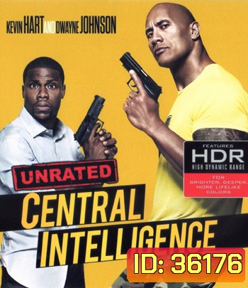 4K - Central Intelligence (2016) คู่สืบ คู่แสบ - แผ่นหนัง 4K UHD