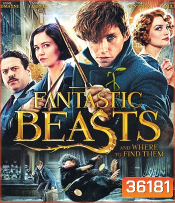 4K - Fantastic Beasts and Where to Find Them (2016) สัตว์มหัศจรรย์และถิ่นที่อยู่ - แผ่นหนัง 4K UHD