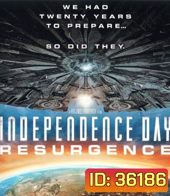 4K - Independence Day: Resurgence (2016) สงครามใหม่วันบดโลก - แผ่นหนัง 4K UHD