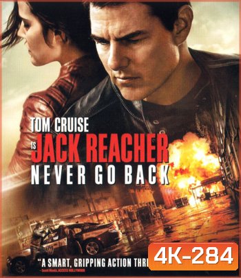 4K - Jack Reacher: Never Go Back (2016) - แผ่นหนัง 4K UHD