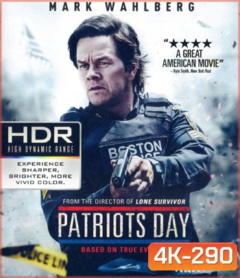4K - Patriots Day (2016) วินาศกรรมปิดเมือง - แผ่นหนัง 4K UHD