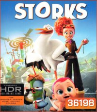 4K - Storks (2016) บริการนกกระสาเบบี๋เดลิเวอรี่ - แผ่นการ์ตูน 4K UHD