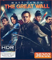 4K - The Great Wall (2016) เดอะ เกรท วอลล์ - แผ่นหนัง 4K UHD