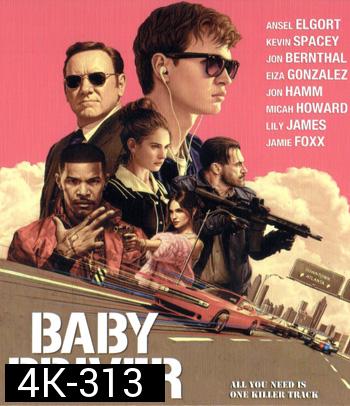 4K - Baby Driver (2017) - แผ่นหนัง 4K UHD