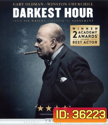 4K - Darkest Hour (2017) ชั่วโมงพลิกโลก - แผ่นหนัง 4K UHD