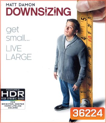 4K - Downsizing (2017) มนุษย์ย่อไซส์ - แผ่นหนัง 4K UHD