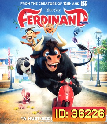4K - Ferdinand (2017) เฟอร์ดินานด์ - แผ่นการ์ตูน 4K UHD