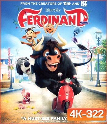 4K - Ferdinand (2017) เฟอร์ดินานด์ - แผ่นการ์ตูน 4K UHD