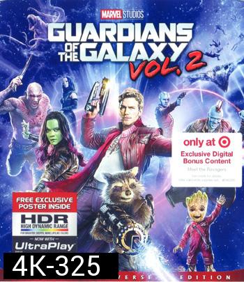 4K - Guardians of the Galaxy Vol. 2 (2017) - แผ่นหนัง 4K UHD
