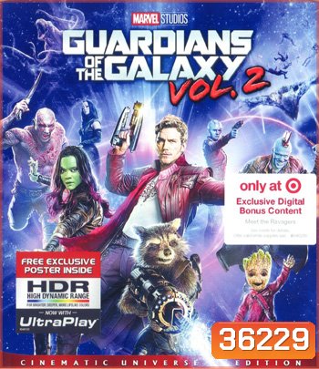 4K - Guardians of the Galaxy Vol. 2 (2017) - แผ่นหนัง 4K UHD