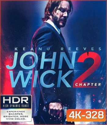 4K - John Wick: Chapter 2 (2017) - แผ่นหนัง 4K UHD