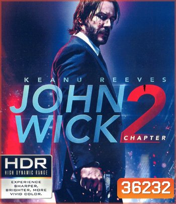 4K - John Wick: Chapter 2 (2017) - แผ่นหนัง 4K UHD