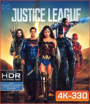 4K - Justice League (2017) - แผ่นหนัง 4K UHD