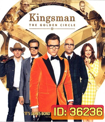 4K - Kingsman: The Golden Circle (2017) - แผ่นหนัง 4K UHD (King s man)