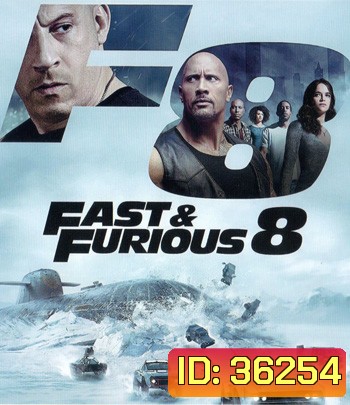 4K - The Fast & Furious 8 (2017) - แผ่นหนัง 4K UHD - Fast and Furious 8
