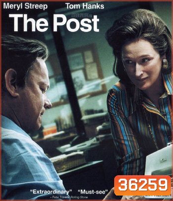 4K - The Post (2017) เอกสารลับเพนตากอน - แผ่นหนัง 4K UHD
