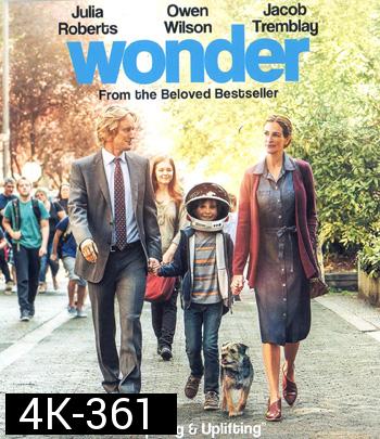 4K - Wonder (2017) ชีวิตมหัศจรรย์วันเดอร์ - แผ่นหนัง 4K UHD