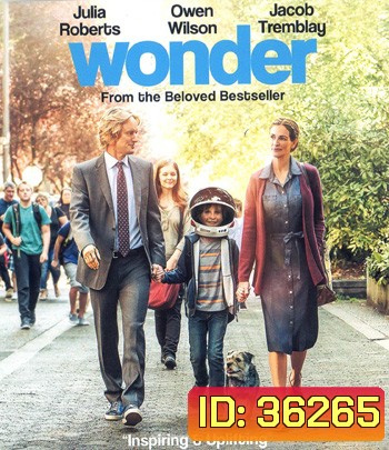 4K - Wonder (2017) ชีวิตมหัศจรรย์วันเดอร์ - แผ่นหนัง 4K UHD