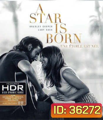 4K - A Star Is Born (2018) - แผ่นหนัง 4K UHD