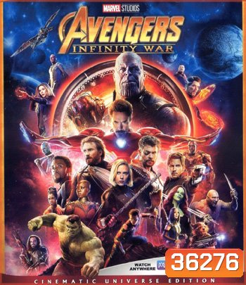 4K - Avengers: Infinity War (2018) มหาสงครามล้างจักรวาล - แผ่นหนัง 4K UHD