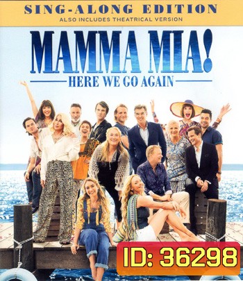 4K - Mamma Mia! Here We Go Again (2018) มามา มียา! 2 - แผ่นหนัง 4K UHD
