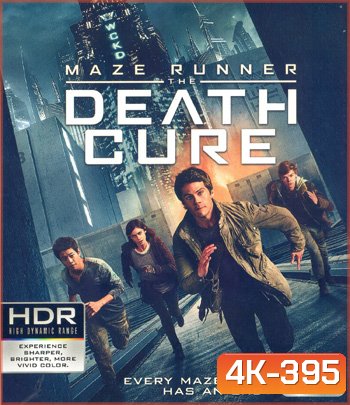 4K - Maze Runner: The Death Cure (2018) เมซ รันเนอร์ ไข้มรณะ - แผ่นหนัง 4K UHD