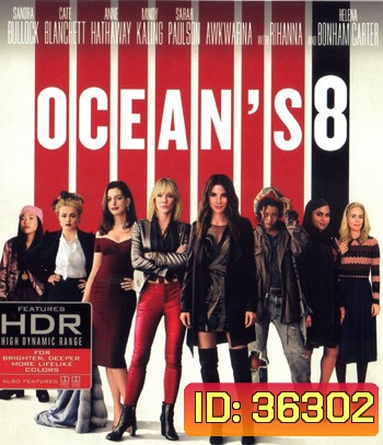 4K - Ocean's Eight (2018) - แผ่นหนัง 4K UHD