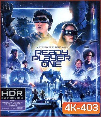 4K - Ready Player One (2018) สงครามเกมคนอัจฉริยะ - แผ่นหนัง 4K UHD