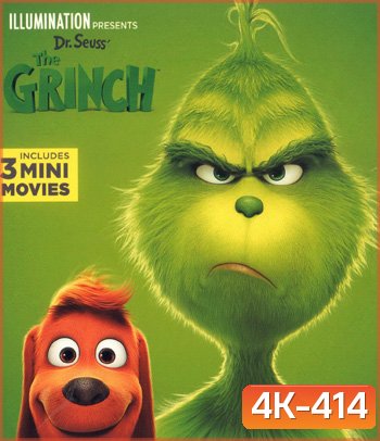 4K - The Grinch (2018) เดอะ กริ๊นช์ - แผ่นหนัง 4K UHD