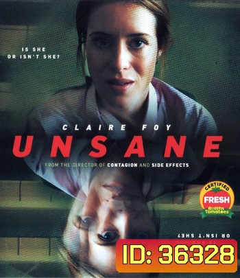 4K - Unsane (2018) อันเซน เธอบ้าหรือไม่บ้า - แผ่นหนัง 4K UHD