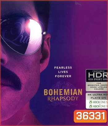 4K - Bohemian Rhapsody (2018) โบฮีเมียน แรปโซดี - แผ่นหนัง 4K UHD
