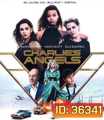 4K - Charlie's Angels (2019) นางฟ้าชาร์ลี - แผ่นหนัง 4K UHD