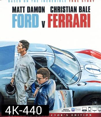 4K - Ford v Ferrari (2019) ใหญ่ชนยักษ์ ซิ่งทะลุไมล์ - แผ่นหนัง 4K UHD
