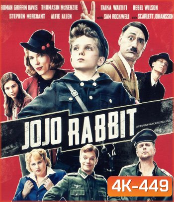 4K - Jojo Rabbit (2019) ต่ายน้อยโจโจ้ - แผ่นหนัง 4K UHD
