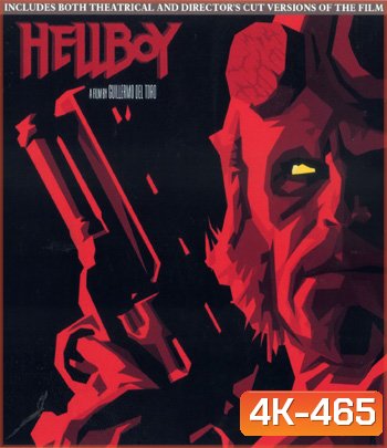 4K - Hellboy 1 (2004) เฮลล์บอย ฮีโร่พันธุ์นรก - แผ่นหนัง 4K UHD