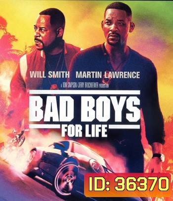 4K - Bad Boys for Life (2020) คู่หูขวางนรก ตลอดกาล - แผ่นหนัง 4K UHD