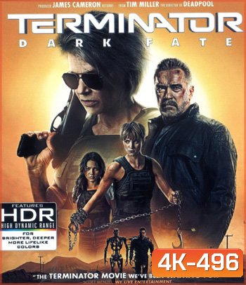 4K - คนเหล็ก - Terminator 6 Dark Fate (2019) ฅนเหล็ก 6 วิกฤตชะตาโลก - แผ่นหนัง 4K UHD